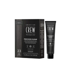 Plaukų dažai American Crew Precision Blend hair color, dark 2-3, 3 x 40 ml kaina ir informacija | Plaukų dažai | pigu.lt