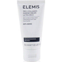 Veido kremas Elemis Pro-Collagen Marine Ultra Rich cream, 50 ml kaina ir informacija | Veido kremai | pigu.lt