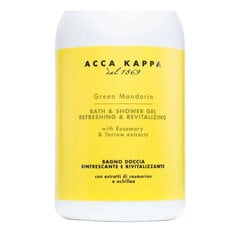 Dušo želė Acca Kappa Green Mandarin bath and shower gel, 500 ml цена и информация | Масла, гели для душа | pigu.lt