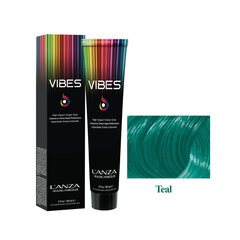 Plaukų dažai L'anza Healing Color Vibes Teal Color, 90 ml kaina ir informacija | Plaukų dažai | pigu.lt