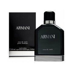 Туалетная вода Armani (Джорджио Армани) Eau De Nuit для мужчин 100 мл цена и информация | Мужские духи | pigu.lt