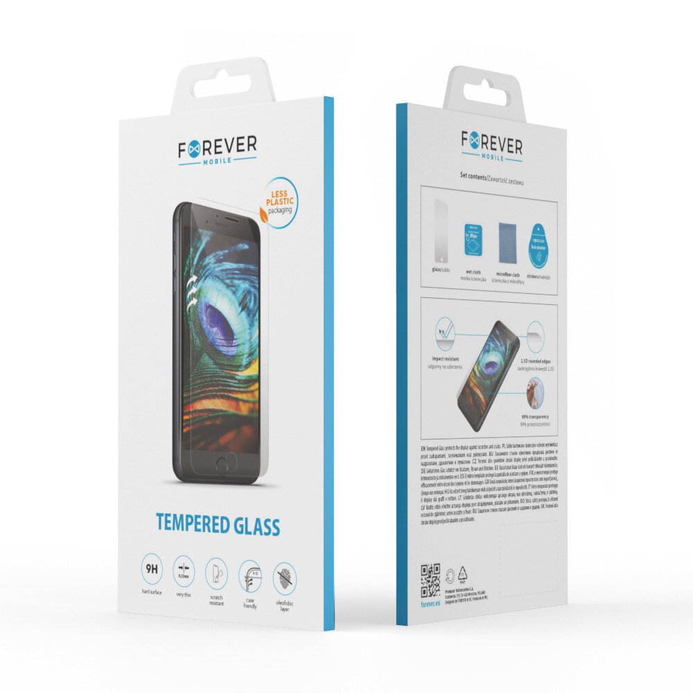 Forever Tempered Glass 2.5D цена и информация | Apsauginės plėvelės telefonams | pigu.lt