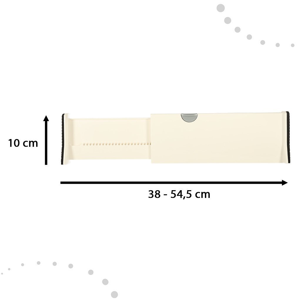 Stalčių organizuoklis, 38-54,5 cm kaina ir informacija | Daiktadėžės | pigu.lt