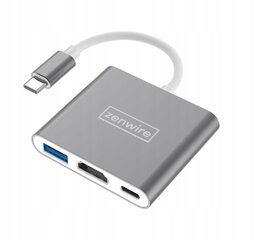 Zenwire Thunderbolt цена и информация | Адаптеры, USB-разветвители | pigu.lt