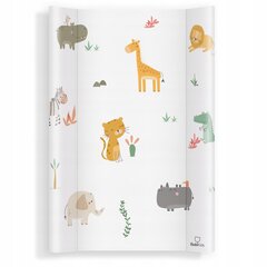 Vystymo lenta BubiKids Animals balta, 47 x 70 cm kaina ir informacija | Vystyklai ir vystymo priemonės | pigu.lt