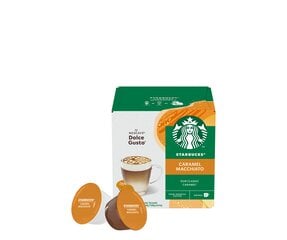 Starbucks Dolce Gusto Caramel Macchiato kavos kapsulės, 12 kaps. kaina ir informacija | Kava, kakava | pigu.lt