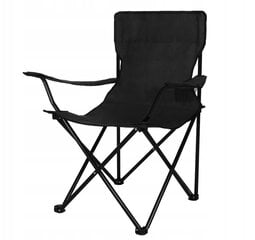 Turistiniė kėdė Springos, juoda kaina ir informacija | Turistiniai baldai | pigu.lt