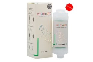 Dušo filtras "Vitaminata" - Šviežias balzilikas ( Fresh Basil ) kaina ir informacija | Maišytuvų ir dušų priedai | pigu.lt