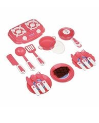 Игрушечная кухня, Electronics LV-300324, розовая, 1шт цена и информация | Игрушки для девочек | pigu.lt