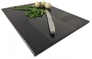 Granite Premium Black pjaustymo lenta 30x40cm kaina ir informacija | Pjaustymo lentelės | pigu.lt