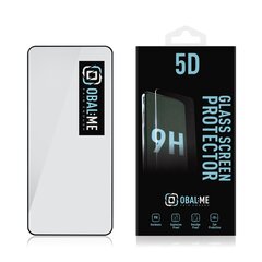 OBAL:ME 5D Glass Screen Protector for Motorola G04|G24 Power Black цена и информация | Google Pixel 3a - 3mk FlexibleGlass Lite™ защитная пленка для экрана | pigu.lt