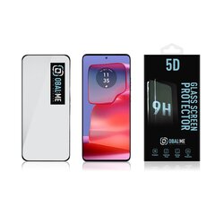 OBAL:ME 5D Glass Screen Protector for Motorola Edge 50 Pro Black цена и информация | Защитные пленки для телефонов | pigu.lt