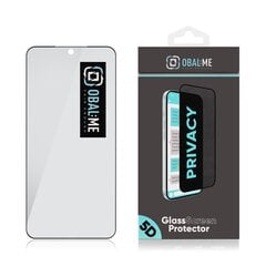 OBAL:ME Privacy 5D Glass Screen Protector for Samsung Galaxy S23 Black цена и информация | Защитные пленки для телефонов | pigu.lt