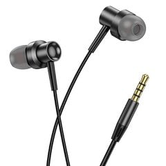 Borofone Earphones BM87 Element with microphone black цена и информация | Наушники | pigu.lt