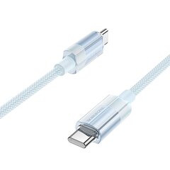 Borofone Cable BU44 Sincero - Type C to Type C - 60W 3A 1,2 metres blue цена и информация | Кабели для телефонов | pigu.lt