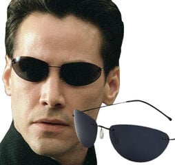 Matrix neo cosplay vyriški aviator akiniai nuo saulės kaina ir informacija | Akiniai nuo saulės vyrams | pigu.lt