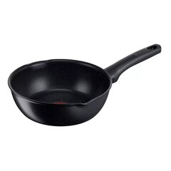 Tefal keptuvė su snapeliu Black Stone, 22 cm kaina ir informacija | Keptuvės | pigu.lt