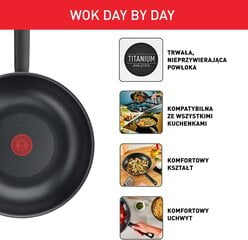 "Tefal Performance Wok" keptuvė, 28 cm kaina ir informacija | Keptuvės | pigu.lt