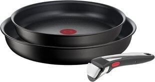 "Tefal INGENIO UNLIMITED" 3 dalių rinkinys: FP28 cm + SCP 20 cm + rankena kaina ir informacija | Keptuvės | pigu.lt