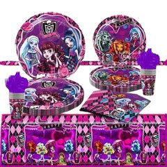 Vienkartinės lėkštutės Monster High 23cm, 10 vnt. kaina ir informacija | Vienkartiniai indai šventėms | pigu.lt