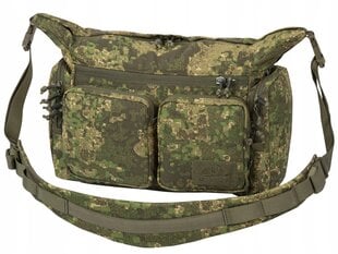 Krepšys per petį, HELIKON- TEX, Wombat Mk2 Cordura, PenCott WildWood, 12 l kaina ir informacija | Kuprinės ir krepšiai | pigu.lt