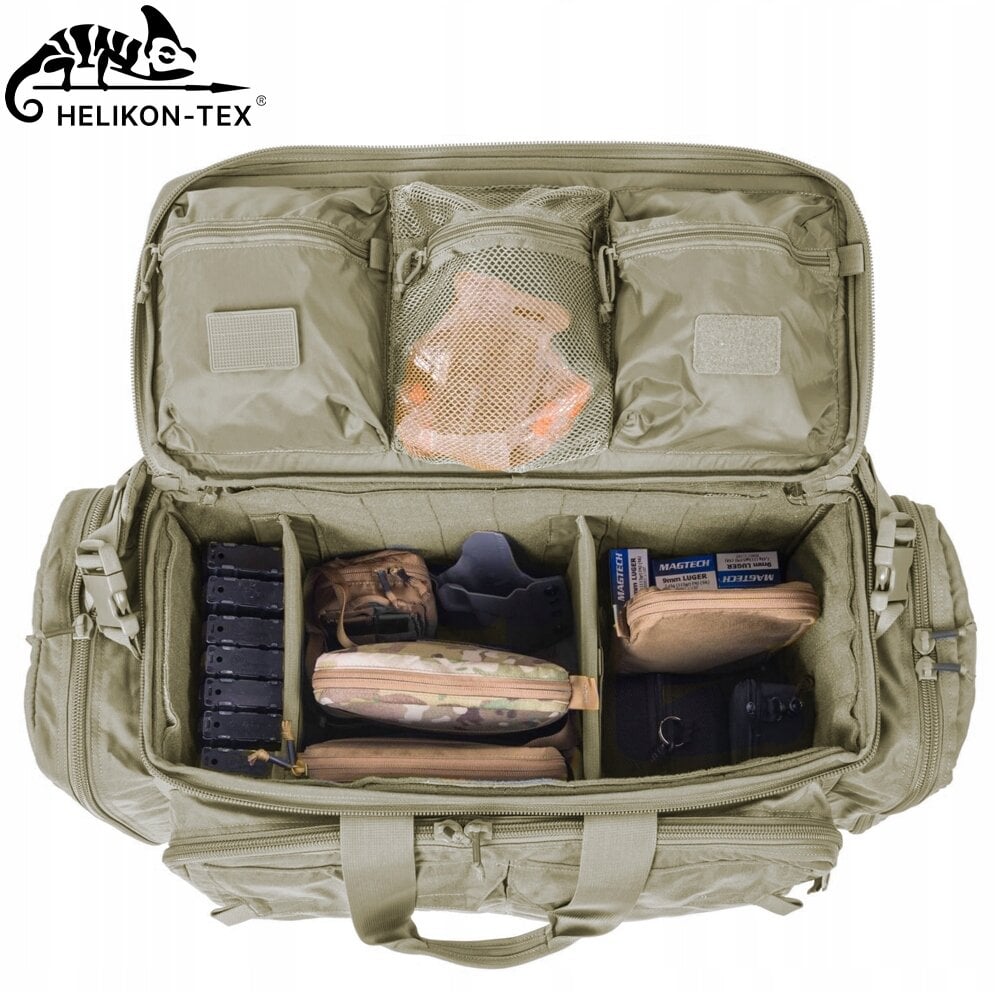 Sportinis krepšys, HELIKON- TEX, Rangemaster Gear Bag, Adaptive Green, 41l kaina ir informacija | Kuprinės ir krepšiai | pigu.lt