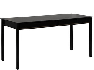 Stalas Loft24 Gava, juodas kaina ir informacija | Virtuvės ir valgomojo stalai, staliukai | pigu.lt