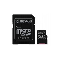 КАРТА KINGSTON MICROSD 64 ГБ цена и информация | Карты памяти для телефонов | pigu.lt