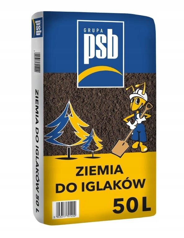 Dirva spygliuočiams su PSB trąšomis 50 l kaina ir informacija | Gruntas, žemė, durpės, kompostas | pigu.lt