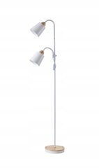 LED E27 "Vera" stovintis baltas grindų šviestuvas kaina ir informacija | Įmontuojami šviestuvai, LED panelės | pigu.lt