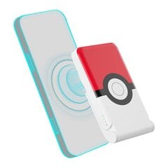 Magnetic powerbank OTL 5000 mAh, USB-C 15W, Pokemon Pokeball with stand (red-white) цена и информация | Зарядные устройства Power bank | pigu.lt