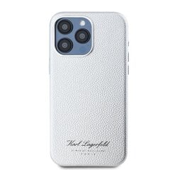 Karl Lagerfeld Grained PU Hotel RSG Case for iPhone 15 Pro Max Grey цена и информация | Чехлы для телефонов | pigu.lt