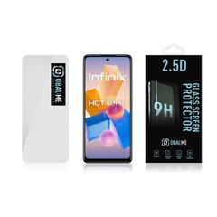 OBAL:ME 2.5D Glass Screen Protector for Infinix Hot 40 Pro Clear цена и информация | Защитные пленки для телефонов | pigu.lt