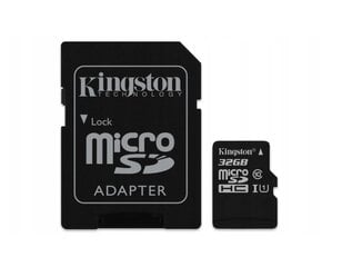 32GB MICRO SDHC ATMINTIES KORTELĖ kaina ir informacija | Atminties kortelės telefonams | pigu.lt