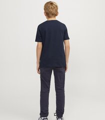 Jack & Jones vaikiški marškinėliai 12258876*01, tamsiai mėlyna 5715603774658 kaina ir informacija | Marškinėliai moterims | pigu.lt