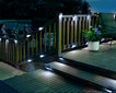 4x SOLAR LED STEP LAMP OUTDOOR WATERPROOF STEP LAMP kaina ir informacija | Lauko šviestuvai | pigu.lt