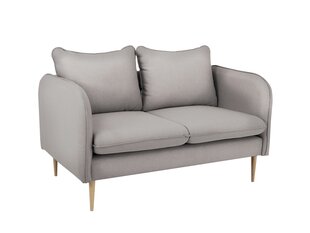 2 vietų sofa "Instit", 145x89x90 cm, pilka kaina ir informacija | Sofos | pigu.lt