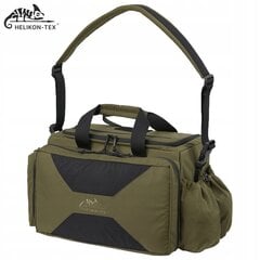 Taktinis krepšys, Helikon-Tex, MISSION Bag Cordura, Olive Green Black, 16,8 l kaina ir informacija | Kuprinės ir krepšiai | pigu.lt