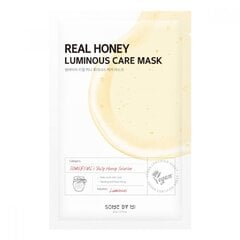 SOMEBYMI Real Honey Luminous Care Mask 1szt kaina ir informacija | Veido kaukės, paakių kaukės | pigu.lt