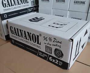 Šalto cinkavimo mišinys Galvanol 2 kg x 6 vnt. kaina ir informacija | Gruntai, glaistai ir kt. | pigu.lt