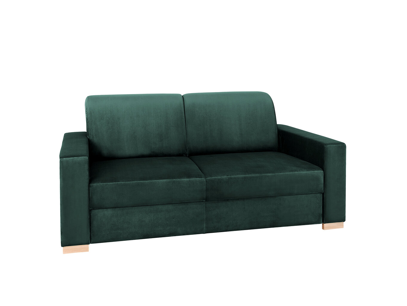 Dvigulė sėdimoji sofa "Instit", 165x95x82 cm, žalia kaina ir informacija | Sofos | pigu.lt