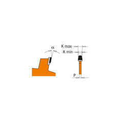 236.165.10H CMT PJŪKLAS DIA 165X20X10Z / PLUOŠTINIS CEMENTAS / GK / ETERNIT® kaina ir informacija | Pjūklai, pjovimo staklės | pigu.lt