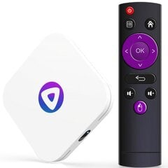 SMART BOX TV 4K 16 GB 2 GB RAM ANDROID 13 WiFi BLUETOOTH GROTUVAS kaina ir informacija | TV imtuvai | pigu.lt