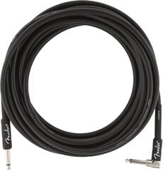 Instrumentinis kabelis Fender Professional 5.5M ANGL BLK kaina ir informacija | Kabeliai ir laidai | pigu.lt