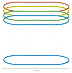 Kanceliarinės gumutės ErichKrause, diam. 60mm, 50g, įvairių sp. kaina ir informacija | Kanceliarinės prekės | pigu.lt