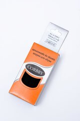 "Corbby" juodi plokšti raišteliai 4385-23 kaina ir informacija | Pirkinių krepšiai | pigu.lt