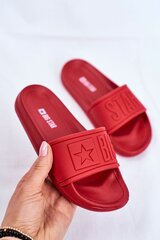 Big Star Children's Flip Flops Red DD374156 8046-72 цена и информация | Спортивная обувь, кроссовки для женщин | pigu.lt