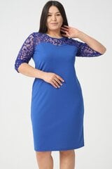 Mėlyna suknelė F5127-44 kaina ir informacija | Suknelės | pigu.lt