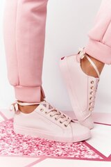 Women's Leather Sneakers CROSS JEANS HH2R4004C Pink цена и информация | Рюкзаки и сумки | pigu.lt