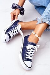 Women's Classic Sneakers Dark Blue Omerta цена и информация | Рюкзаки и сумки | pigu.lt